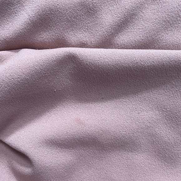 Pink Asymmetrical Pencil Skirt - Picture 3 of 5